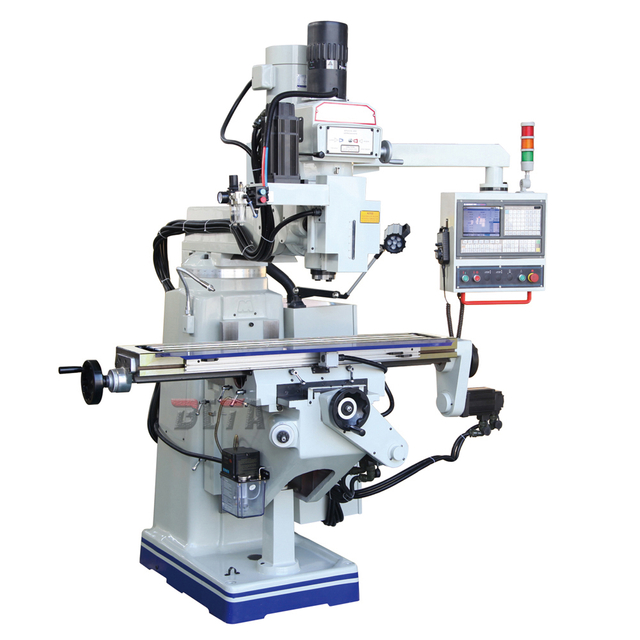 XK6325 Universal Turret ຫົວ Servo Motor CNC Milling ເຄື່ອງສໍາລັບໂລຫະ